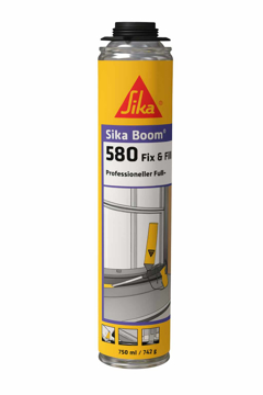 Sika Boom 580 Fix & Fill pur pena 750 ml za zaptivanje i izolaciju sa pištoljem